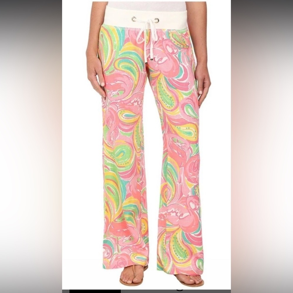 Lilly Pulitzer Beach Pant in Multi All Nighter Size XS